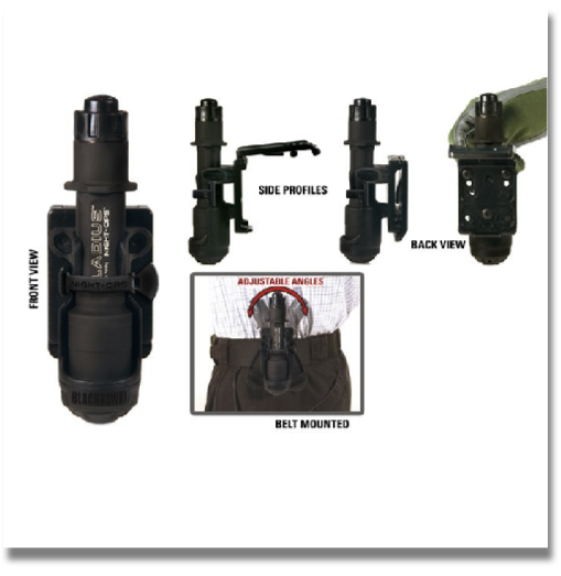 NIGHT-OPS® FLASHLIGHT HOLDER WITH MOD-U-LOK™ PLATFORM